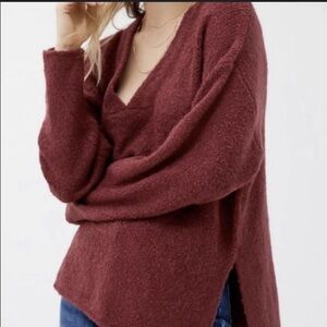 Urban Outfitters Rosie Cozy V-Neck Sweater